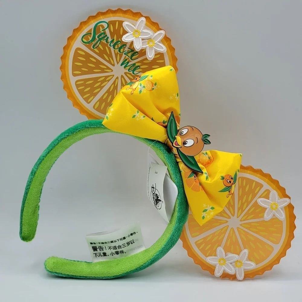 Disney Orange Bird Epcot Flower and Garden Festival Minnie Mouse Ear Headband